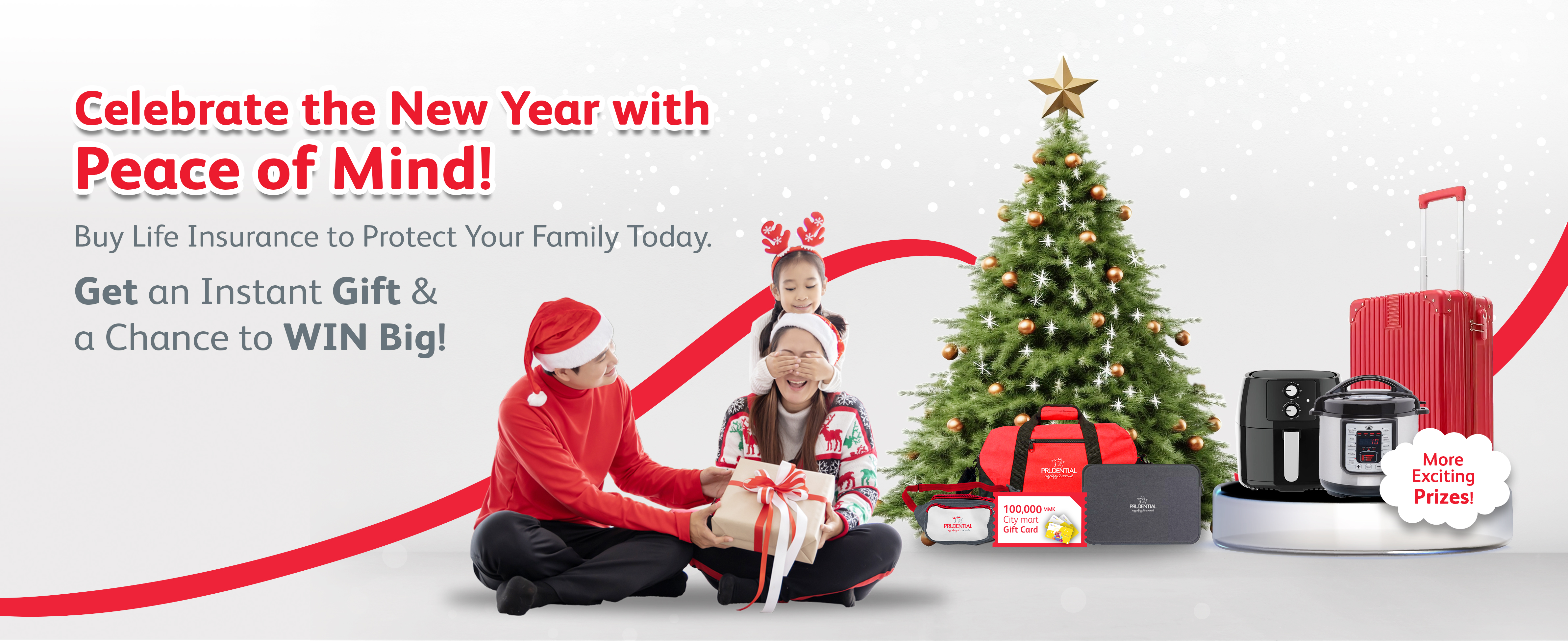 "Celebrate the New Year with Peace of Mind—Protect & Win Amazing Prize" program